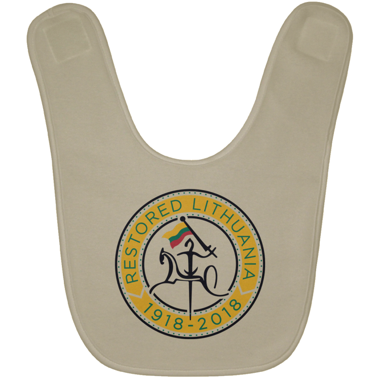 Vytis Restored - BABYBIB Baby Bib - Lithuania Strong