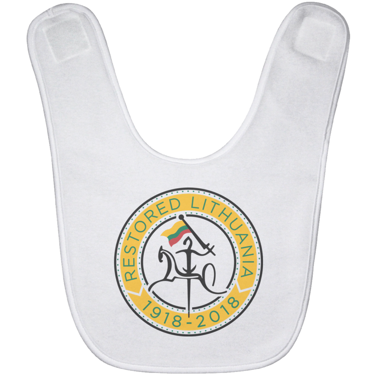 Vytis Restored - BABYBIB Baby Bib - Lithuania Strong