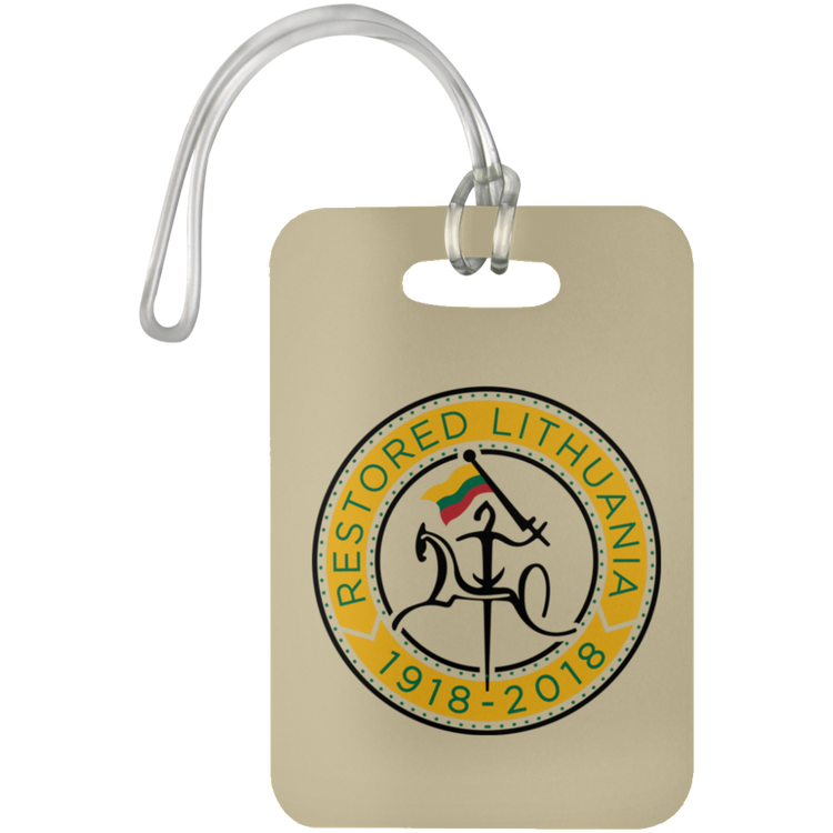 Vytis Restored - Luggage Bag Tag - Lithuania Strong