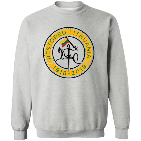 Vytis Restored - MenWomen Unisex Comfort Crewneck Pullover Sweatshirt - Lithuania Strong