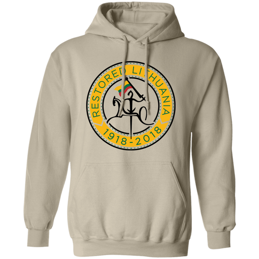 Vytis Restored - MenWomen Unisex Comfort Pullover Hoodie - Lithuania Strong
