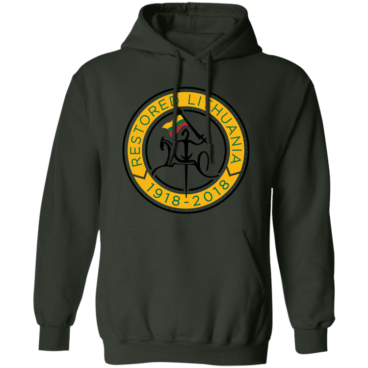 Vytis Restored - MenWomen Unisex Comfort Pullover Hoodie - Lithuania Strong
