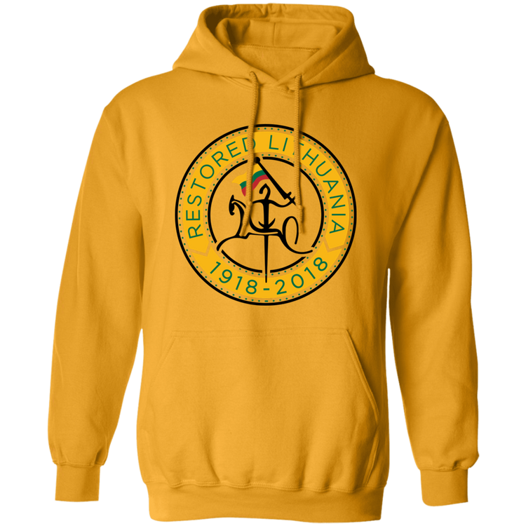 Vytis Restored - MenWomen Unisex Comfort Pullover Hoodie - Lithuania Strong
