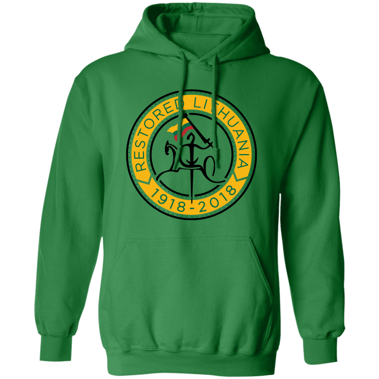 Vytis Restored - MenWomen Unisex Comfort Pullover Hoodie - Lithuania Strong