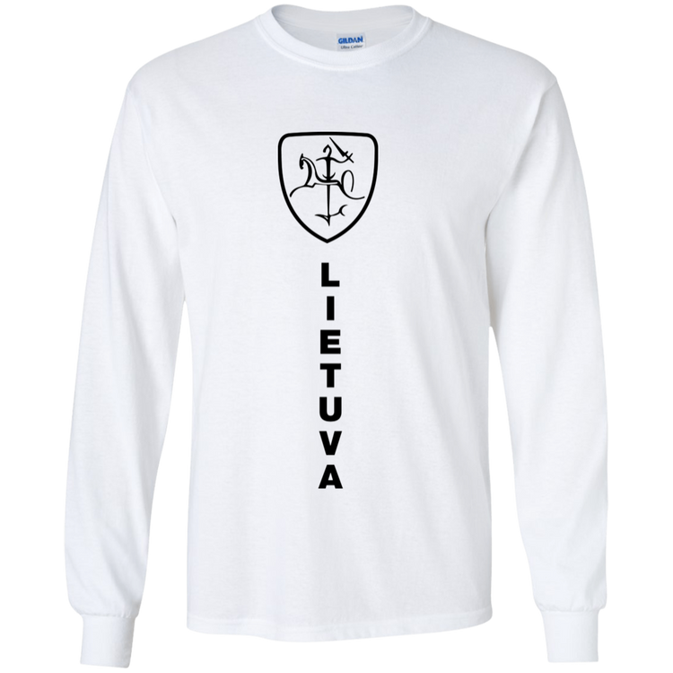 Vytis Shield Lietuva - Boys Youth Classic Long Sleeve T-Shirt - Lithuania Strong