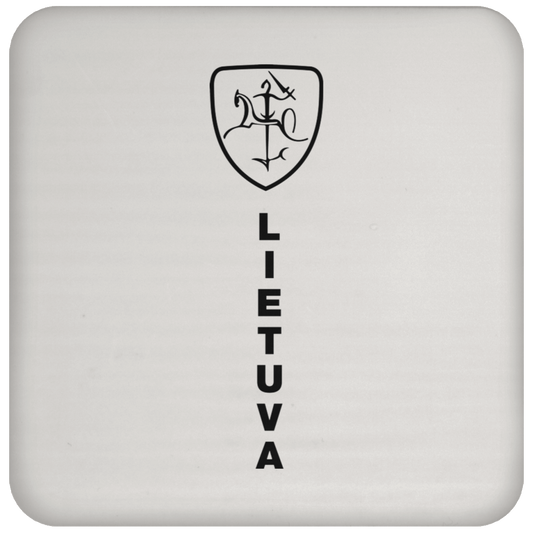 Vytis Shield Lietuva - High Gloss Coaster - Lithuania Strong