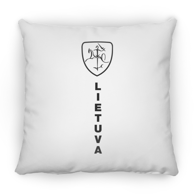 Vytis Shield Lietuva - Large Square Pillow - Lithuania Strong