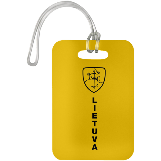 Vytis Shield Lietuva - Luggage Bag Tag - Lithuania Strong