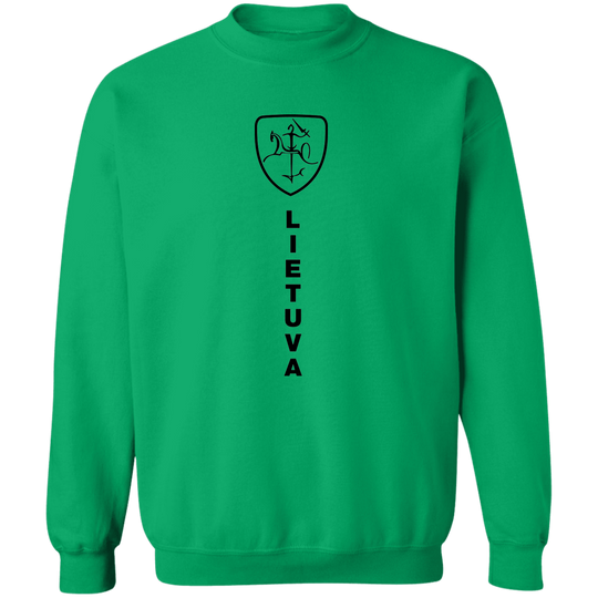 Vytis Shield Lietuva - MenWomen Unisex Comfort Crewneck Pullover Sweatshirt - Lithuania Strong