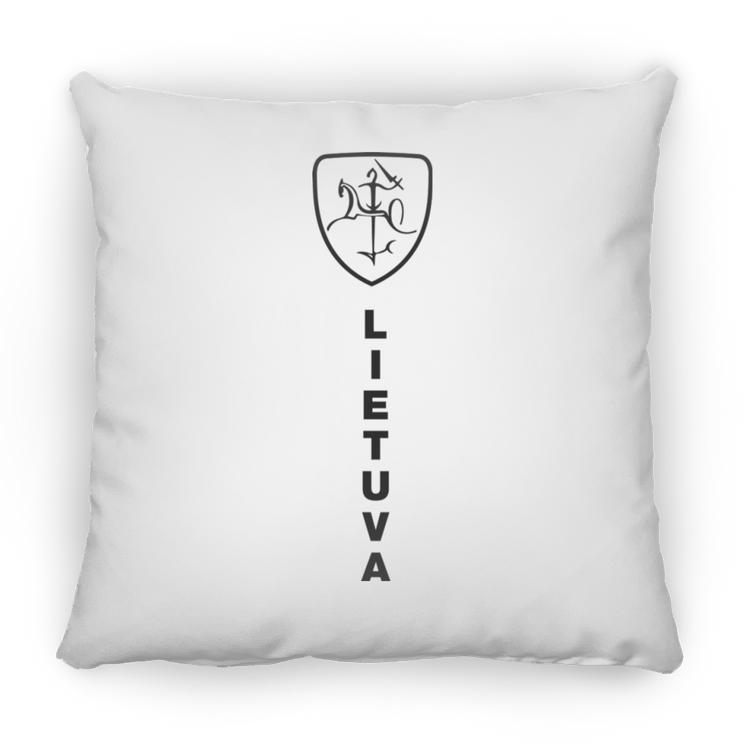 Vytis Shield Lietuva - Small Square Pillow - Lithuania Strong