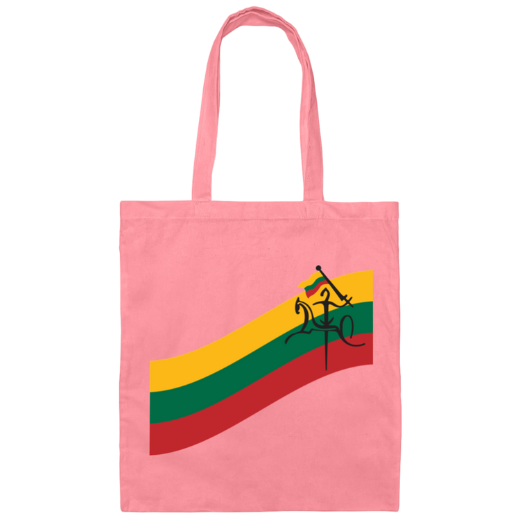 Vytis Swoosh - Canvas Tote Bag - Lithuania Strong