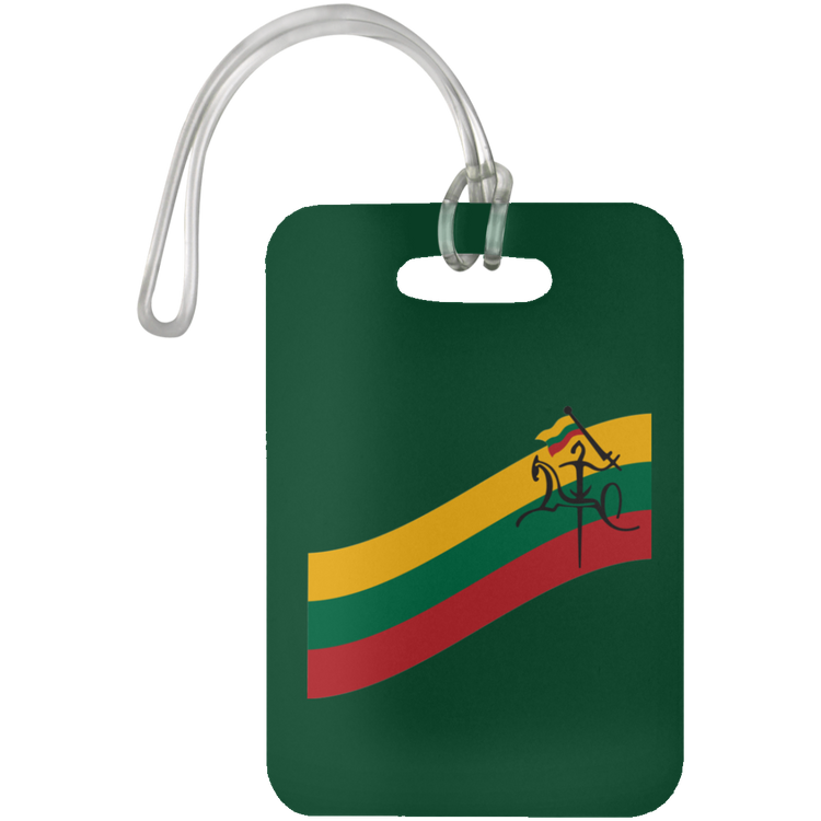 Vytis Swoosh - Luggage Bag Tag - Lithuania Strong