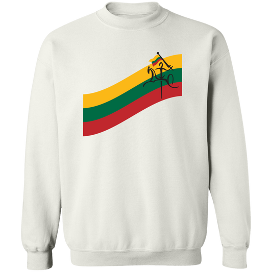 Vytis Swoosh - MenWomen Unisex Comfort Crewneck Pullover Sweatshirt - Lithuania Strong