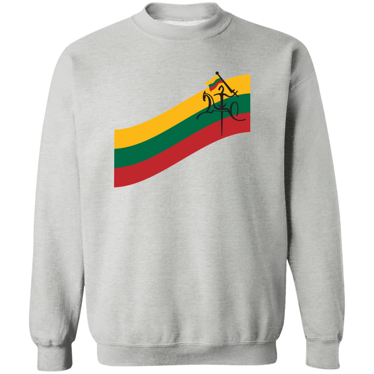 Vytis Swoosh - MenWomen Unisex Comfort Crewneck Pullover Sweatshirt - Lithuania Strong
