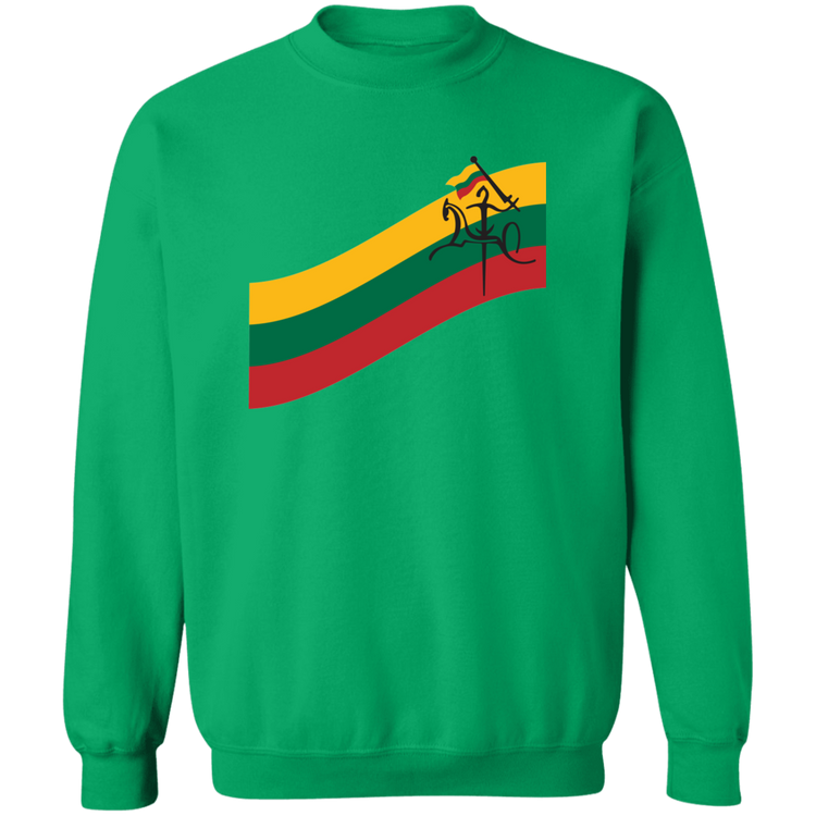 Vytis Swoosh - MenWomen Unisex Comfort Crewneck Pullover Sweatshirt - Lithuania Strong