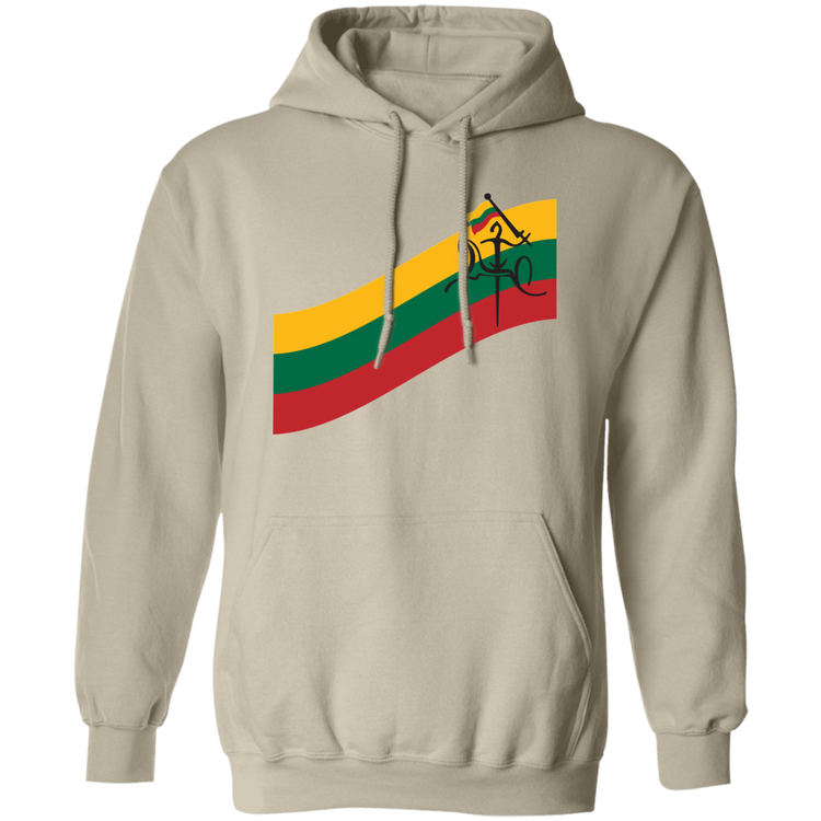 Vytis Swoosh - MenWomen Unisex Comfort Pullover Hoodie - Lithuania Strong