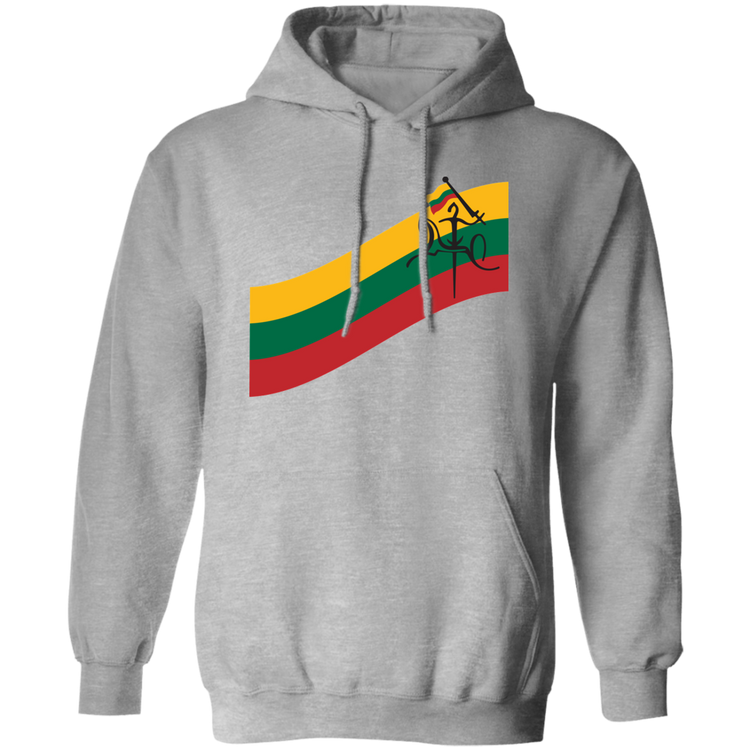Vytis Swoosh - MenWomen Unisex Comfort Pullover Hoodie - Lithuania Strong