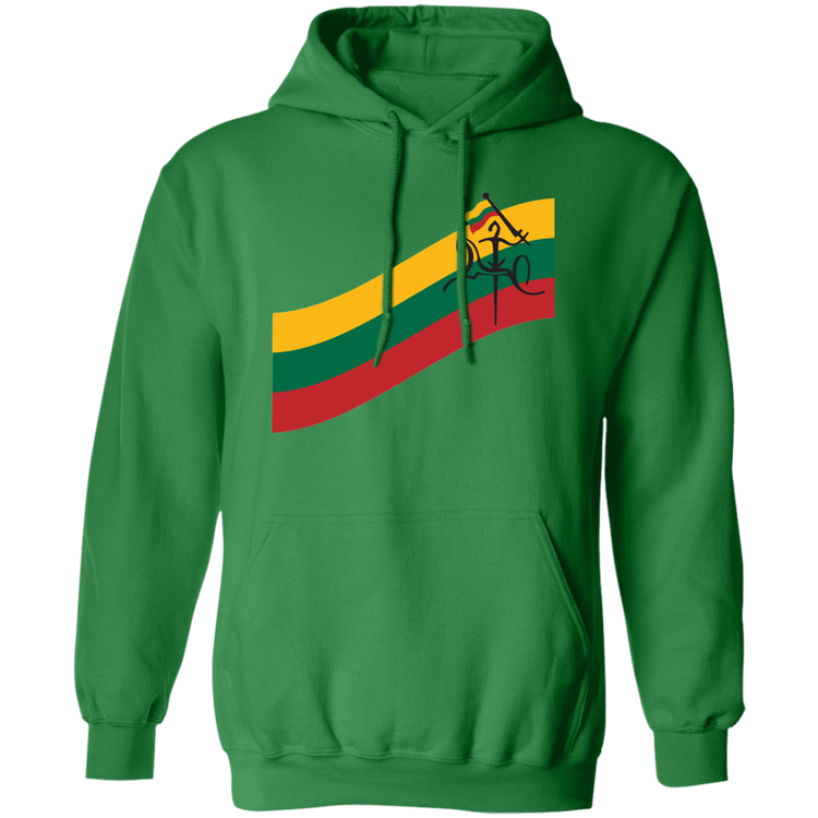 Vytis Swoosh - MenWomen Unisex Comfort Pullover Hoodie - Lithuania Strong