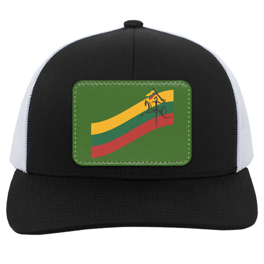 Vytis Swoosh - Trucker Snap Back - Rectangle Patch - Lithuania Strong