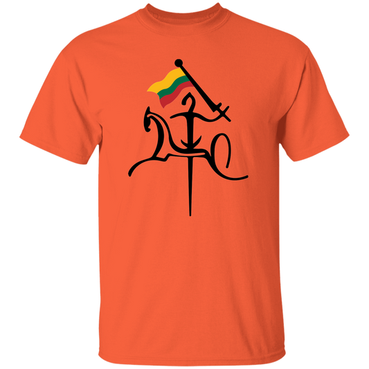 Vytis With Flag - Mens Classic Short Sleeve T-Shirt - Lithuania Strong