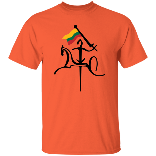 Vytis With Flag - Mens Classic Short Sleeve T-Shirt - Lithuania Strong