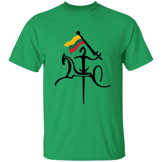 Vytis with Flag - BoysGirls Youth Classic Short Sleeve T-Shirt - Lithuania Strong