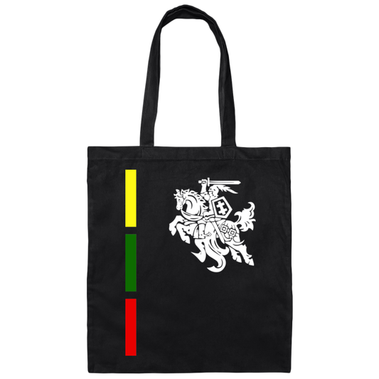 Warrior Vytis - Canvas Tote Bag - Lithuania Strong