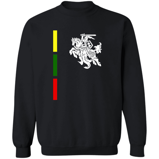 Warrior Vytis - MenWomen Unisex Comfort Crewneck Pullover Sweatshirt - Lithuania Strong