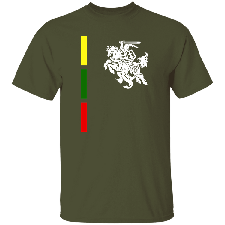 Warrior Vytis - Mens Classic Short Sleeve T-Shirt - Lithuania Strong