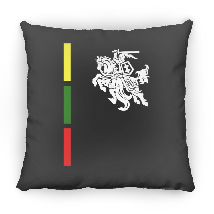 Warrior Vytis - Small Square Pillow - Lithuania Strong