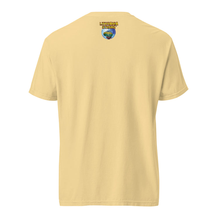 Lietuva Paris 2024 Men/Women Unisex Soft-Washed Comfort Cotton Short Sleeve T-Shirt