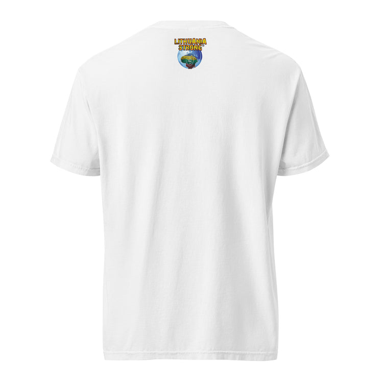 Lietuva Paris 2024 Men/Women Unisex Soft-Washed Comfort Cotton Short Sleeve T-Shirt
